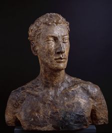 Bust of the Artist's Italian Model, c1900s. Creator: Ethel Walker