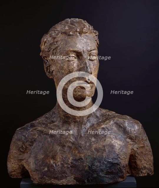 Bust of the Artist's Italian Model, c1900s. Creator: Ethel Walker.