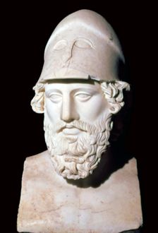 Bust of the Athenian statesman Pericles, 5th century BC