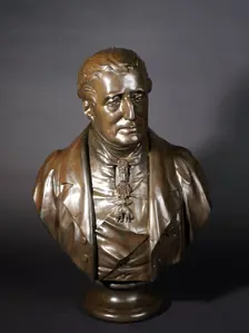 Bust of the Duke of Wellington, 1852. Creator: Henry Weigall