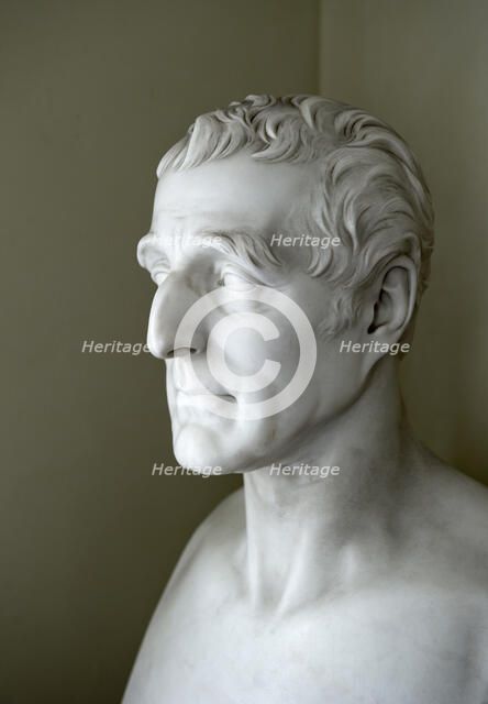 Bust of the Duke of Wellington, Walmer Castle, Kent, 2011. Artist: Historic England Staff Photographer.