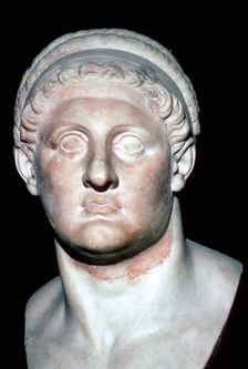 Bust of the Egyptian ruler Ptolemy I, 3rd century BC