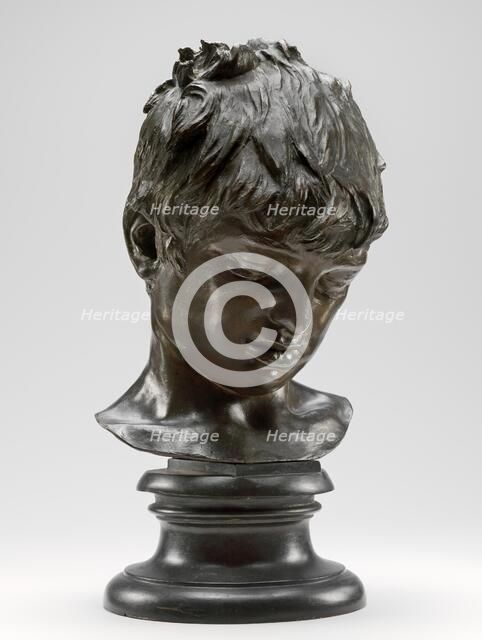 Bust of the Fisherboy, model c. 1876, cast probably 1883/1886. Creator: Vincenzo Gemito.