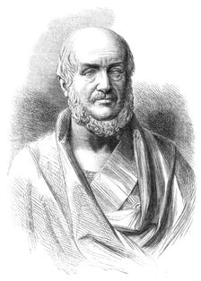 Bust of the late Marquis of Salisbury, by G. Halse, 1868. Creator: Unknown