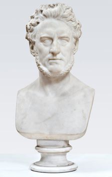 Bust of the merchant and politician Alfred Hage, February 15, 1856. Creator: Herman Wilhelm Bissen