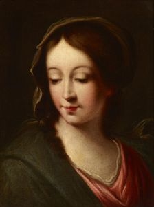 Bust of the Virgin Mary, 18th century. Creator: Unknown