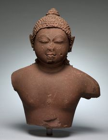 Bust of Tirthankara Rsabhanatha, 800s-900s. Creator: Unknown