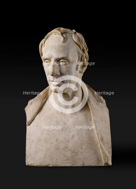 Bust of William Wordsworth (1770-1850), 1820-1821. Artist: Francis Legatt Chantrey.