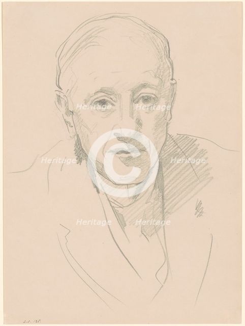 Bust of a Man, 1880-1905. Creator: John Singer Sargent.