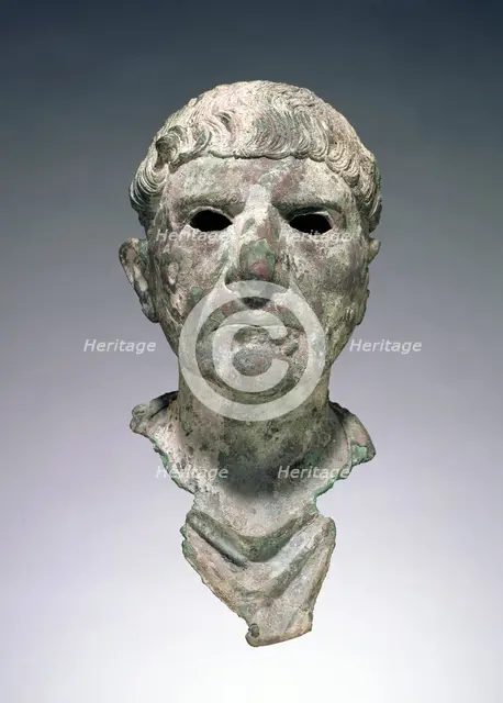 Bust of a Man, A.D. 90-100. Creator: Unknown.