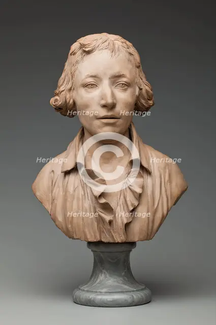 Bust of a Man, between 1785 and 1795. Creator: Philippe-Laurent Roland.