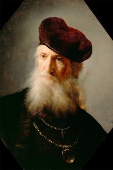 Bust of a Bearded Old Man, mid-1630s. Creator: Workshop of Rembrandt