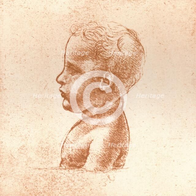 Bust of a boy, c1472-c1519 (1883). Artist: Leonardo da Vinci.