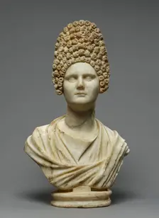 Bust of a Flavian Woman, late 1st century A.D. Creator: Unknown