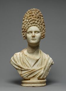 Bust of a Flavian Woman, late 1st century A.D. Creator: Unknown