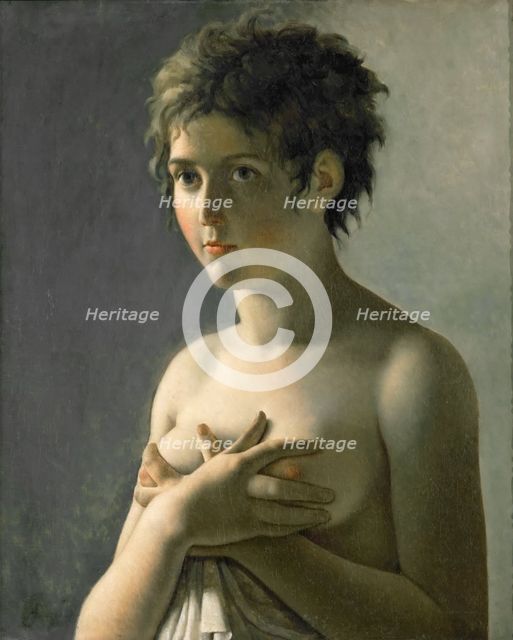 Bust of a girl, 1794.
