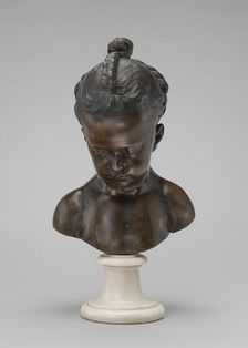Bust of a Little Girl, model 1744, cast probably 1750/1753. Creator: Jacques Francois Joseph Saly