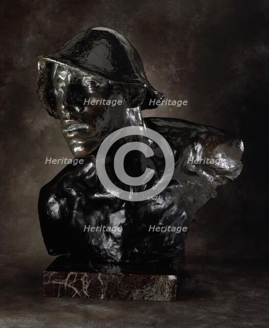 Bust of a Puddler, between 1885 and 1890. Creator: Constantin Emile Meunier.