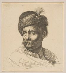 Bust of a Pole, after 1641. Creator: Peregrine Lovell