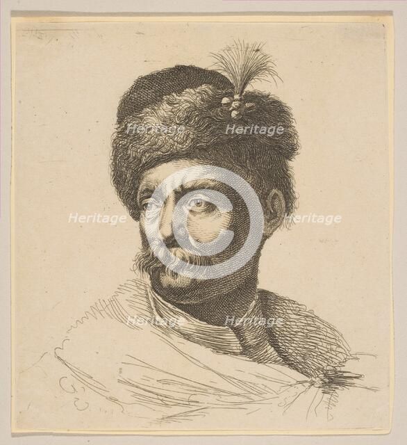 Bust of a Pole, after 1641. Creator: Peregrine Lovell.