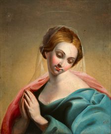 Bust of a Saint, 18th century. Creator: Unknown