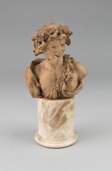 Bust of a Satyr, 1770/75. Creator: Claude Michel