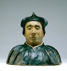 Bust of a Scholar or Prelate, 1545. Creator: Unknown