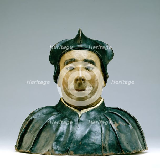 Bust of a Scholar or Prelate, 1545. Creator: Unknown.