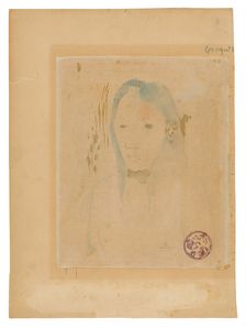 Bust of a Tahitian Woman, 1894. Creator: Paul Gauguin