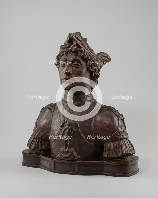 Bust of a Warrior, 1850/1870. Creator: Unknown.