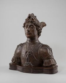 Bust of a Warrior, 1850/1870. Creator: Unknown