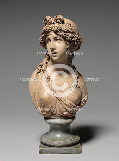 Bust of a Woman, 1800-1834. Creator: Joseph-Charles Marin (French, 1759-1834).
