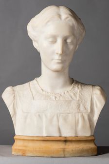 Bust of a woman, 1912. Creator: Arthur George Walker
