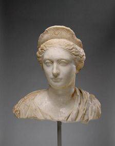 Bust of a Woman, about A.D. 130. Creator: Unknown