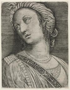 Bust of a Woman. Creator: Jacopo de Barbari (Italian, 1440/50-before 1515)