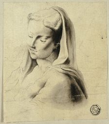 Bust of a Woman with Veil, n.d. Creator: Unknown