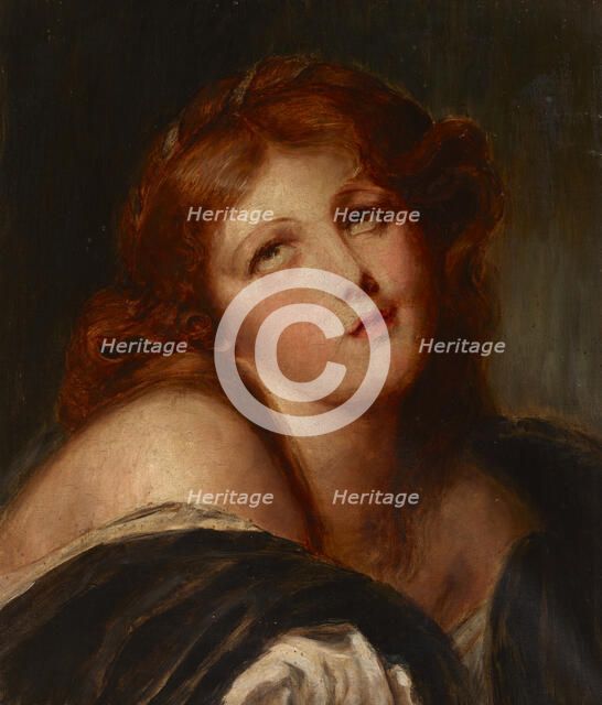 Bust of a Young Woman, 1904. Creator: Unknown.