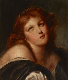 Bust of a Young Woman, 1904. Creator: Unknown