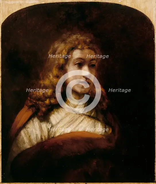 Bust of a Youth, early 1660s. Creator: Circle of Rembrandt van Rijn.