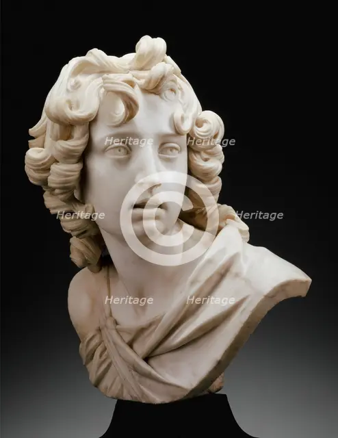 Bust of a Youth (Saint John the Baptist?), 1630/40. Creator: Francesco Mochi.