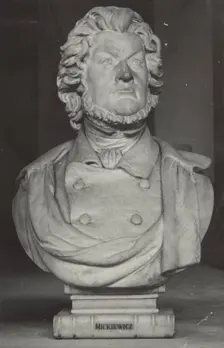 Bust of Adam Mickiewicz, 19th century, (1930-1939). Creator: Unknown