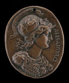 Bust of Alexander, c. 1500. Creator: Unknown