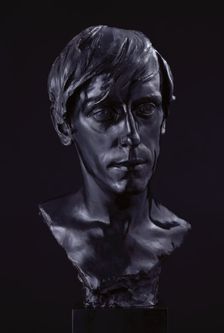 Bust of Ambrose McEvoy, A.R.A., 1916. Creator: Francis Derwent Wood