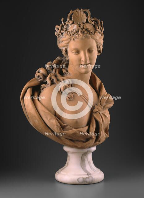 Bust of Amphitrite, c. 1725. Creator: Lambert-Sigisbert Adam.