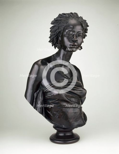 Bust of an African Woman, 1851. Creator: Charles-Henri-Joseph Cordier.