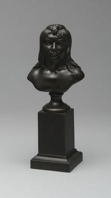 Bust of an American Indian, Modeled 1848/49, cast 1849. Creator: Henry Kirke Brown