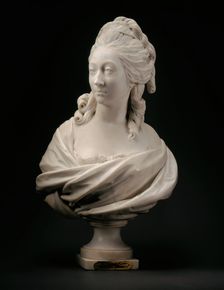 Bust of Anne-Marie-Louise Thomas de Domangeville de Sérilly, Comtesse de Pange, 1780. Creator: Jean-Antoine Houdon