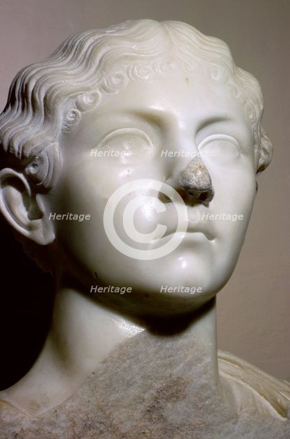 Bust of Antonia. Artist: Unknown