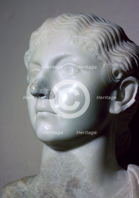 Bust of Antonia the Younger. Artist: Unknown