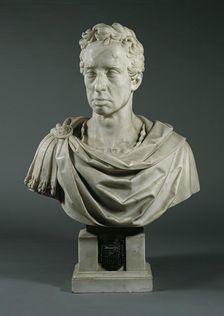 Bust of Archduke Karl, 1842. Creator: Josef Klieber